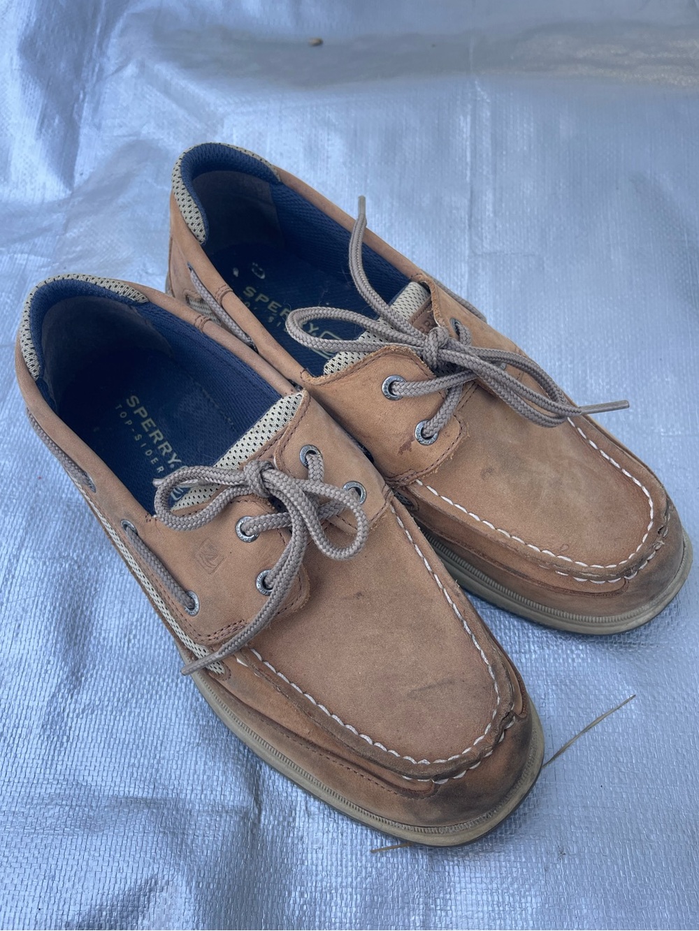 Sperry Top-Sider Brown Leather Boat Shoes Men’s Size 6M